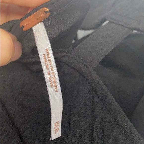 FREE PEOPLE CUT OUT PEPLUM TOP - Picture 8 of 8